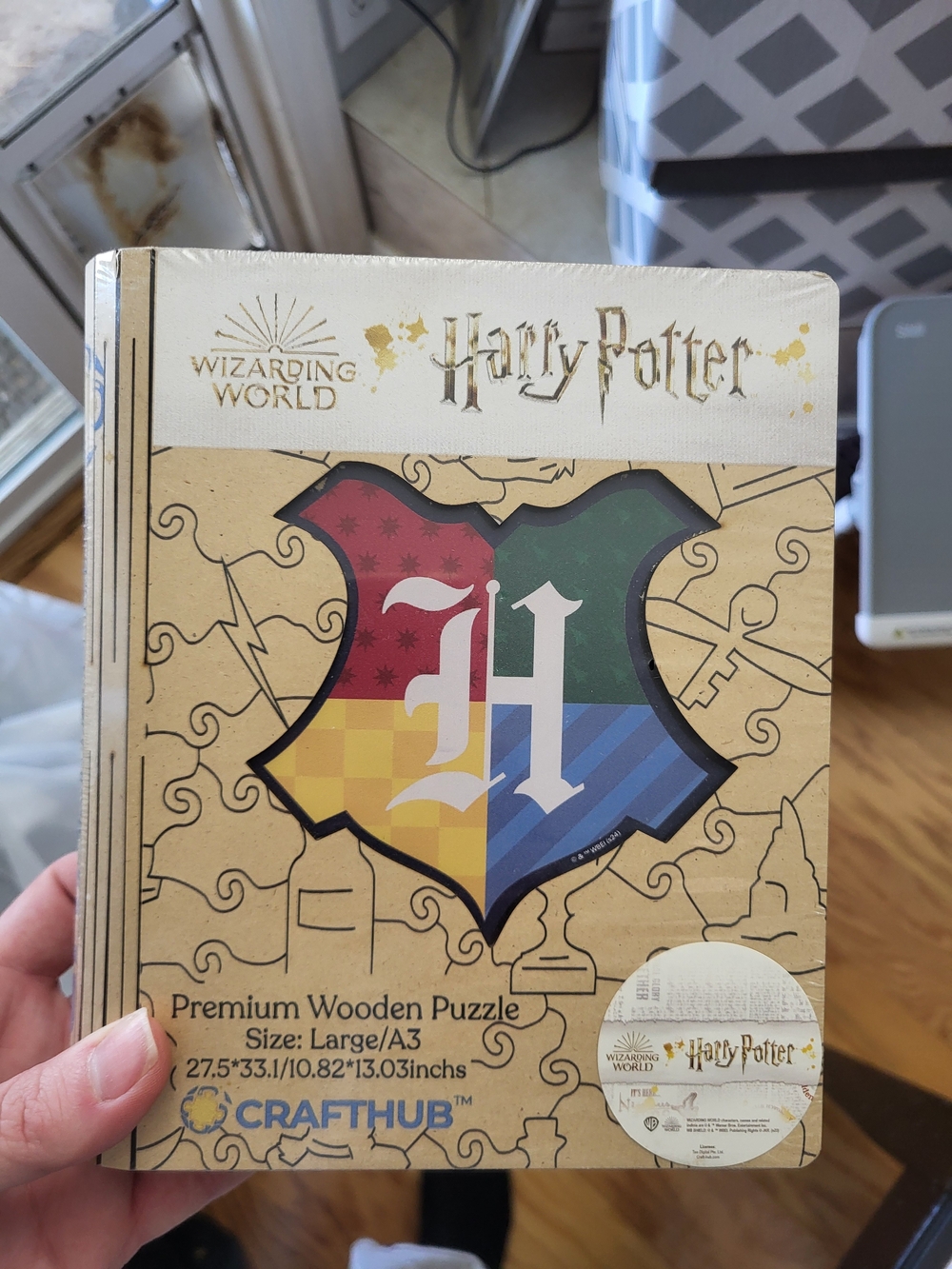 Harry Potter Premium Wooden Puzzle - Multicolor